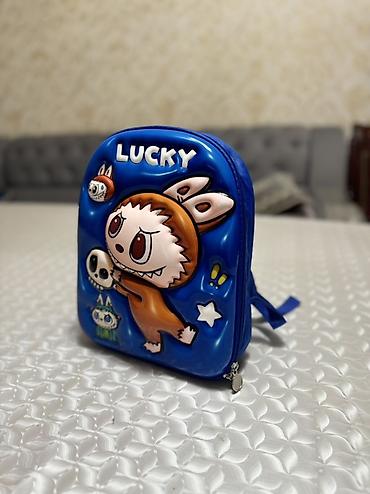 чон: Детские рюкзаки с объёмными 3D‑принтами персонажей LABUBU/LUCKY — 2