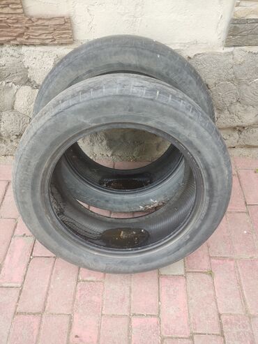 Шины: Шины 215 / 55 / R 17, Лето, Б/у, Пара, Япония, Bridgestone