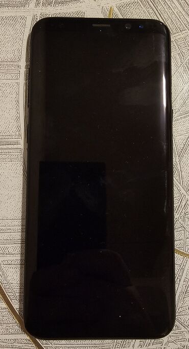 samsunk s4: Samsung Galaxy S8, rəng - Qara, Barmaq izi