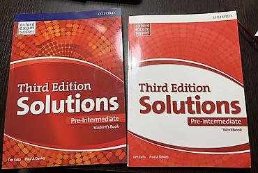 qantel seti: Birlikdə 8 AZN Oxford “Solutions” Third Edition – Pre-Intermediate — 1