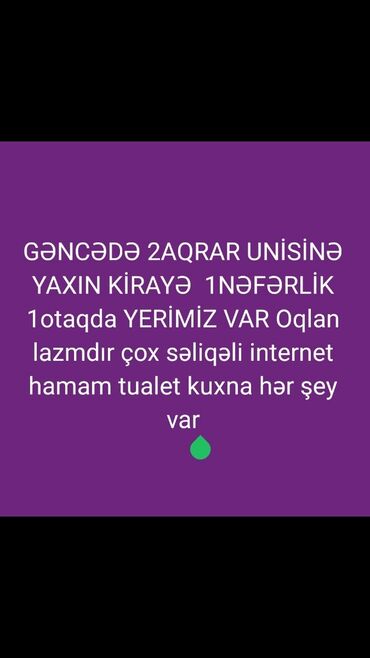 снять дом почасово: 20 25yaşadək oqlan lazmdır 100Manat kirə.Qışda ataplenalar
