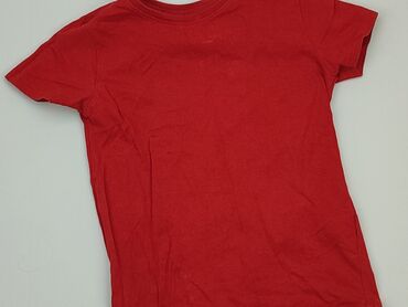 koszulka polo czerwona: Футболка, 7 р., 116-122 см, стан - Дуже гарний