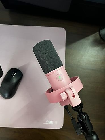 Студийные микрофоны: Микрофон Fifine K688 XLR/USB Dynamic, розовый. ИДЕАЛЬНОЕ СОСТОЯНИЕ‼️ — 2