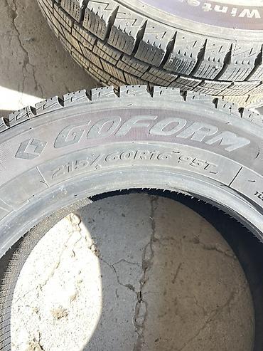 т 35: Шиналар 215 / 60 / R 16, Кыш, Колдонулган, Комплект, Жеңил унаалар, Goform — 4