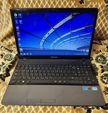 полный комплект: Ноутбук, Samsung, 8 ГБ ОЭТ, Intel Core i5, 15.6 ", Колдонулган, Татаал эмес тапшырмалар үчүн, эс тутум HDD