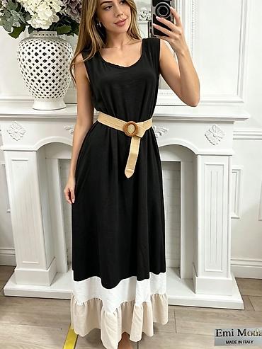 punije devojke: Letnja maxi haljina bez rukava – Emi Made in Italy 2000 Din S M L — 2