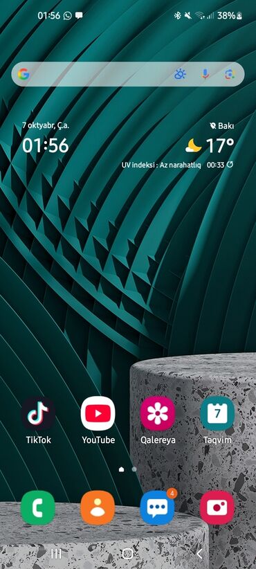 Çəngəllər: Samsung Galaxy A21S, 32 GB, rəng - Göy, İki sim kartlı