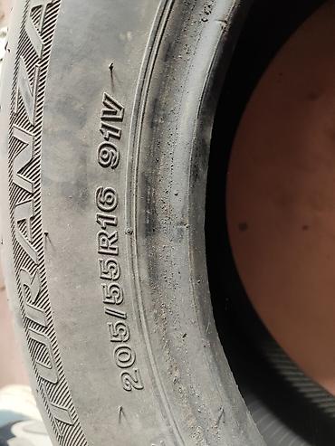 turan: Летние шины Bridgestone Turanza - Размер: 205/55 R16 - 3 шт 7000 сом — 2