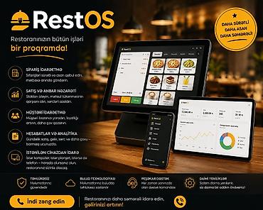 ПО для бизнеса: RestOS — Restoran İdarəetmə Sistemi 🍽️ Restoranınızı daha sürətli və — 1
