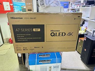 ТВ и видео: Телевизор Hisense A7 Series 50" QLED 4K (VIDAA SMART) - Диагональ 50 — 1