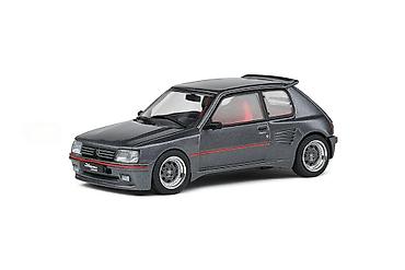 bicikli 20: Solido Peugeot 205 Dimma Grey Metallic 1989 Die-cast model u razmeri — 1
