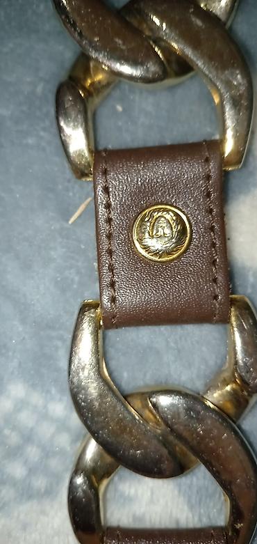 Pantalone: Muške kožne pantalone Versace Jeans Couture Unisex - Materijal — 15