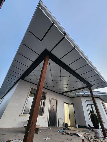 Алюминиевые композитные панели (Алюкобонд): Алюминиевые композитные панели для подшивки карнизов и потолков — 7