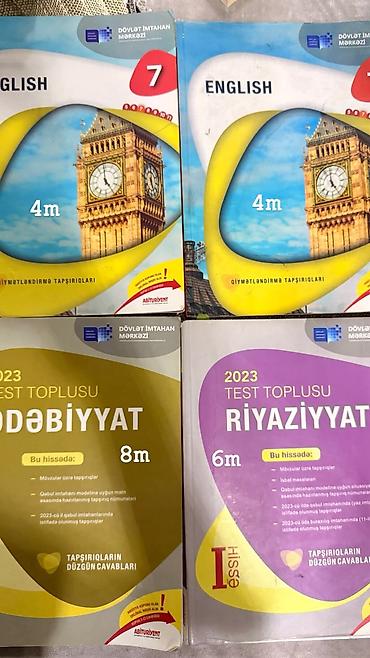 Testlər: DİM (Dövlət İmtahan Mərkəzi) nəşrləri – hazırlıq kitabları və test — 1