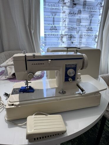 бытовую технику: Тигүүчү машина Janome, Электромеханикалык, Кол менен