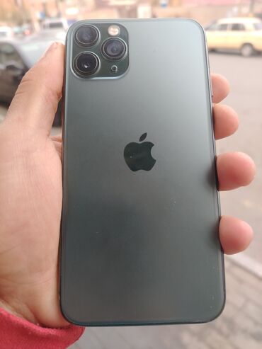 Elektronika: IPhone 11 Pro, 64 GB, Black Titanium, Barmaq izi, Face ID