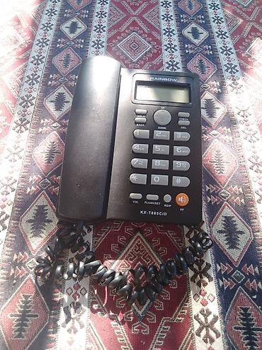 ev peci: Salam RAİNBOW ev telefondur işlək vəziyyətdədir model:KX-T885CID — 1
