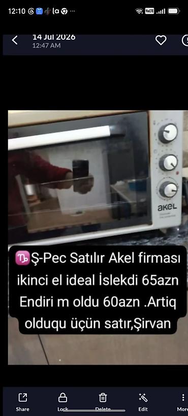 ucuz televizorlarin satisi: Elektrik sobası Stolüstü, 2 gözlü, İşlənmiş — 3
