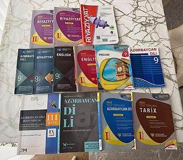 Testlər: 9-cu sinif üçün dərs vəsaitləri və test topluları dəsti - Fənlər — 1