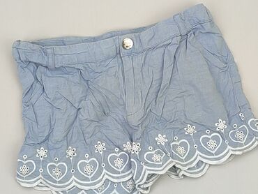 czarne szerokie spodnie z dziurami: Shorts, H&M, 10 years, 140, condition - Very good