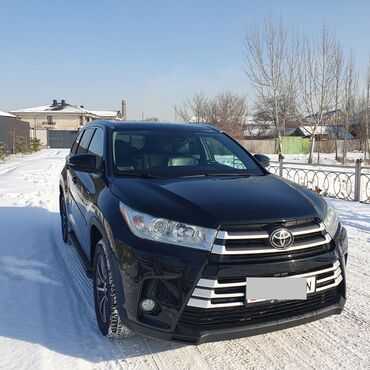 Toyota: Toyota Highlander: 2019 г., 3.5 л, Типтроник, Бензин, Внедорожник