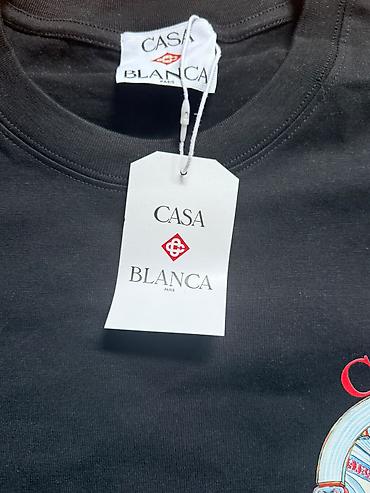 bez tech fleece: Casablanca majica kratkih rukava – model sa grafikom „Casa Blanca” - — 5