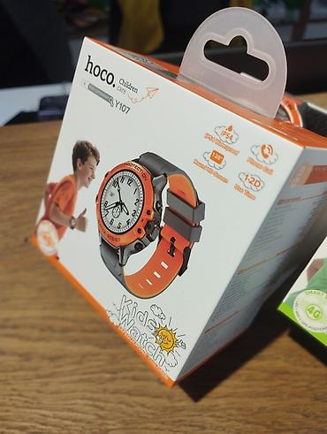 трекеры для детей: Детские умные часы Hoco Children Care Y107 (Kids Watch) - Поддержка — 5