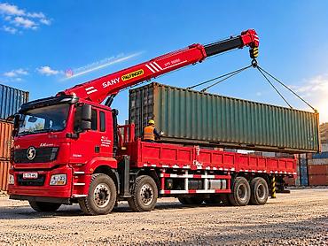 stage 3: Услуги крана-манипулятора SANY Palfinger SPS 35000 на шасси 8×4 - — 1