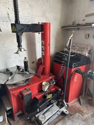 Avtoservis avadanlıqları: Təkər avadanlığı və balansı Cəmi 6 ay işledilib şekilde ne görürsüzse