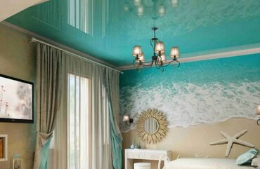 Натяжной потолок: Натяжной потолок Глянцевое, Матовое, 3D потолки Гарантия, Бесплатная консультация, Бесплатный замер — 15