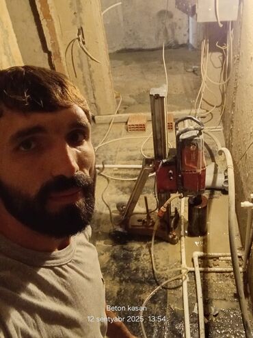 Beton işləri: Beton kəsimi və deşmə xidməti - Armaturlu/armatursuz beton, monolit — 26