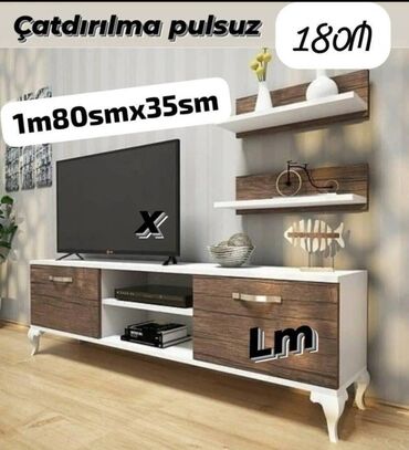 Termolar: Tv stend / TV altı Yeni və sifarişlə 💥 Qiymət : 180₼ Ölçü