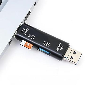 Druga oprema za računare i laptopove: Multifunkcionalni čitač memorijskih kartica USB 2.0 5u1 NOVO — 8