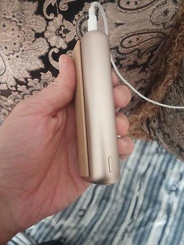 IQOS orginal tütün qızdırıcısı satılır. Cihaz zərif qızılı-bej — 3