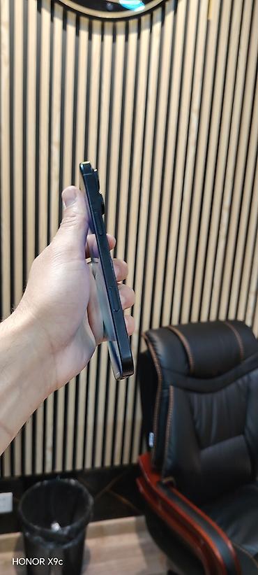 usb iphone: IPhone 16 Pro Max, 256 GB, Black Titanium, Face ID, Sənədlərlə, Zəmanət — 6
