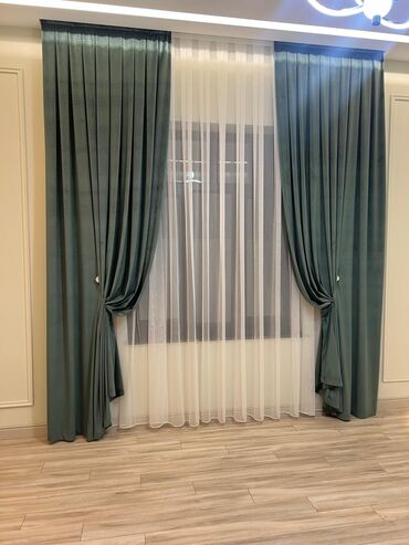 вешалки напольные для одежды деревянные дорогие: Zərif pərdə dəsti – blackout qalın pərdə + tül - Model: İkiqat dəst – lalafo.az -da вешалки напольные для одежды деревянные дорогие: Zərif pərdə dəsti – blackout qalın pərdə + tül - Model: İkiqat dəst –