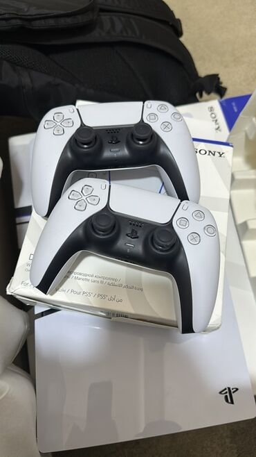 pleys: Məhsul: PlayStation 5 (diskli versiya) + DualSense idarəetmə pultları