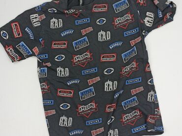 T-shirt męski Reporter Young w ciemnym odcieniu z krótkim rękawem i