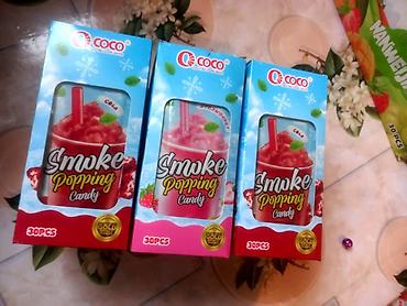 Кондитерские изделия, сладости: Набор сладостей и жвачек: - Жевательная резинка Olivary Gum в банке — 6