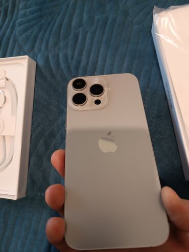 Apple iPhone: IPhone 16 Pro Max, Новый, Natural Titanium, Защитное стекло, Чехол, Коробка, 100 % — 1