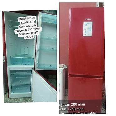 kontakt home ventilyatorlar: TƏCİLİ EVDƏN ÇIXMADIR: Soyuducu işlək vəziyyətdə 250 manat. Qaraçuxur — 1