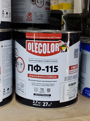 Нитроэмаль: Эмаль алкидная универсальная OLECOLOR ПФ-115, атмосферостойкая — 1