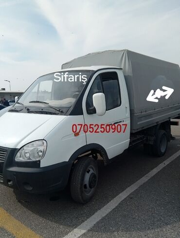 Avtoservis, nəqliyyatın təmiri: Yükdaşıma xidməti – tentli kiçik tonnajlı yük maşını. - Şəhərdaxili