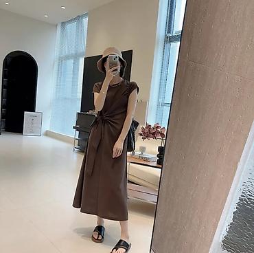 Повседневные платья: Женская одежда в стиле casual и smart-casual - Длинные безрукавные — 14