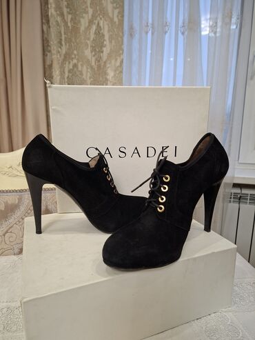 Сапоги: Женская обувь, набор из 4 пар. 1) Ботильоны на высокой шпильке с — 9