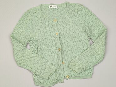 sweterek niebieski: Sweterek, H&M, 5-6 lat, 110-116 cm, stan - Dobry