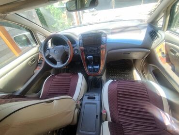 коробка автомат тойота: Lexus RX (салон) - Просторный кожаный салон бежевого цвета с