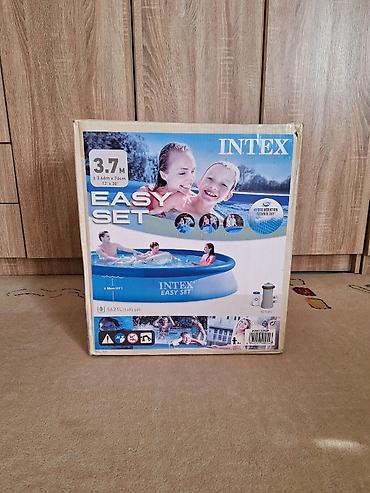 greje: Nov porodični Intex Easy Set bazen dimenzija 3,66 x 0,76 sa filter — 2
