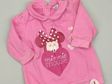 biała bluzka 5 10 15: Bluza, Disney, 6-9 m, stan - Bardzo dobry