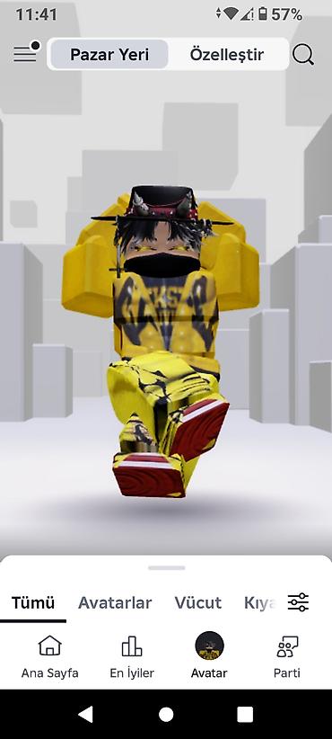 animator geyimi: Roblox avatar dəsti – “FLEX” üslubu - Platforma: Roblox Avatar Editor — 2